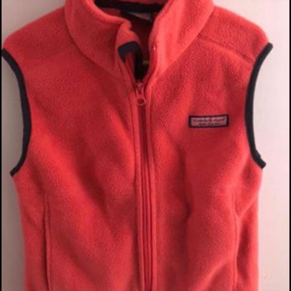 Kids Vineyard Vines fleece vest